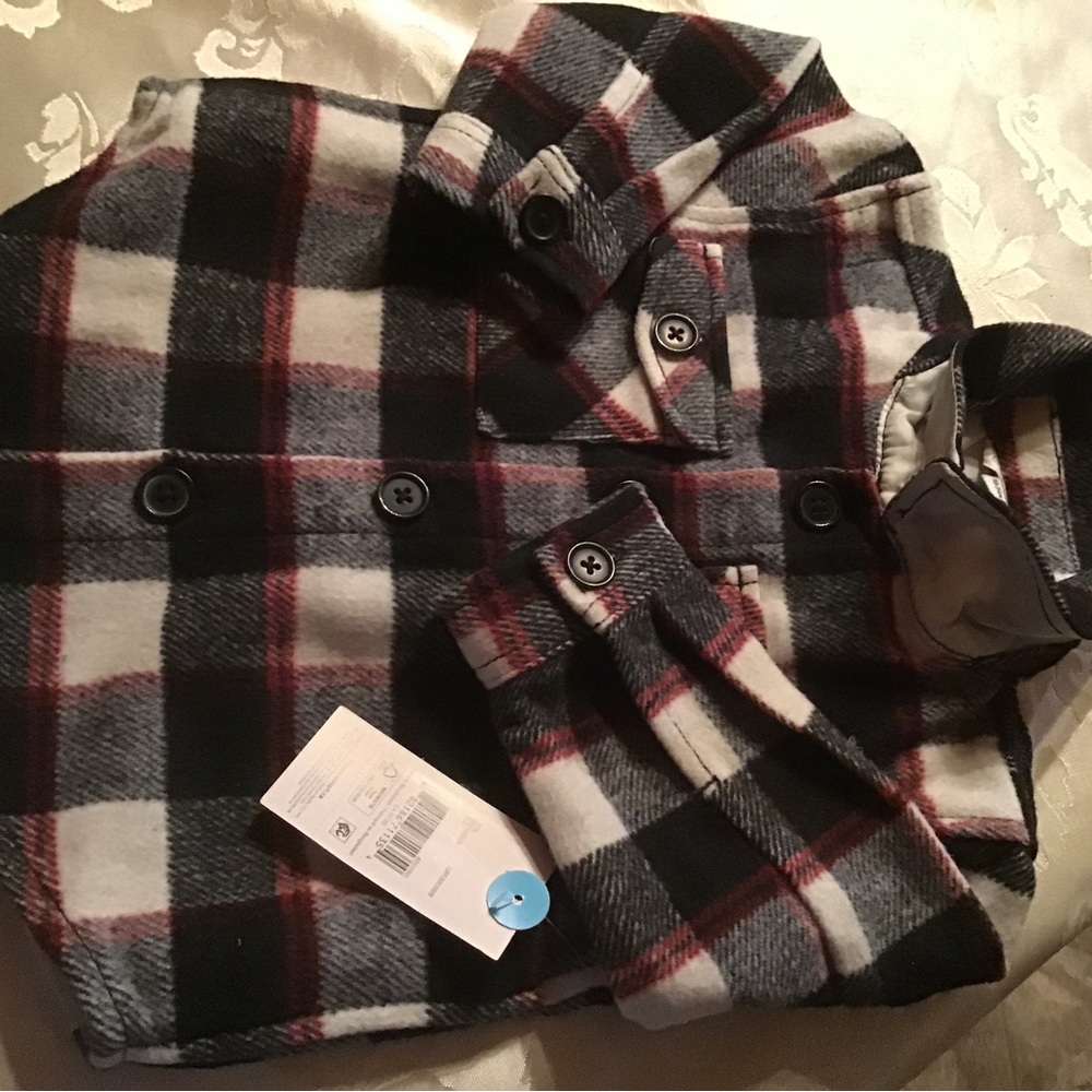George baby 12-24m flannel Jacket New With Tags